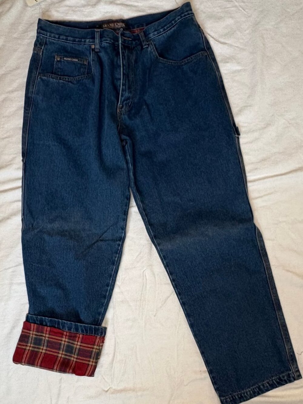 Men's Flannel-Lined Relaxed Fit Jeans
